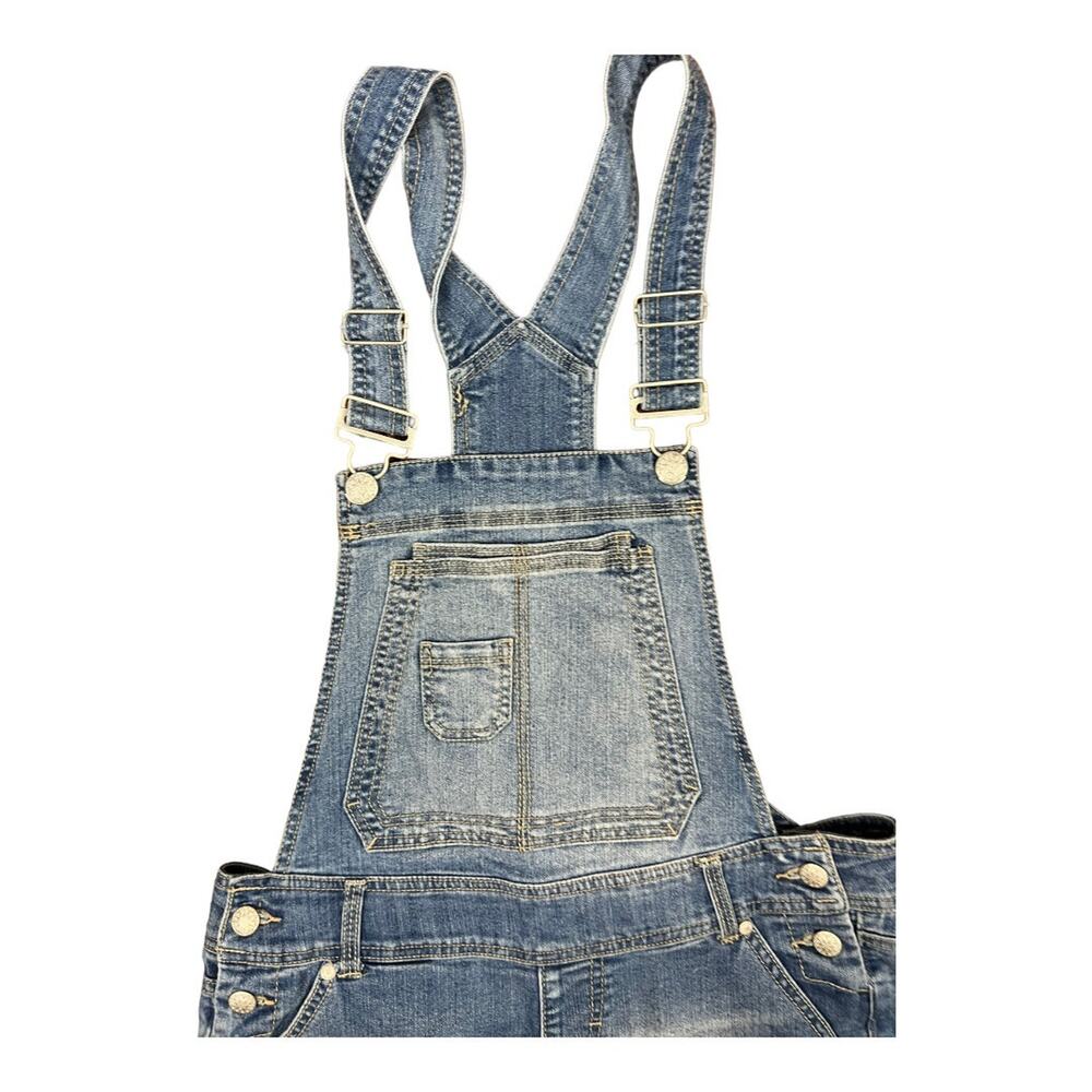 Blue Spice Womens Juniors sz 9 Overalls Shortalls y2k Style Streetwear - Picture 4 of 7